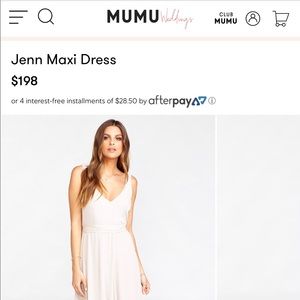 Show Me Your Mumu Jenn Maxi Show Me The Ring Crisp